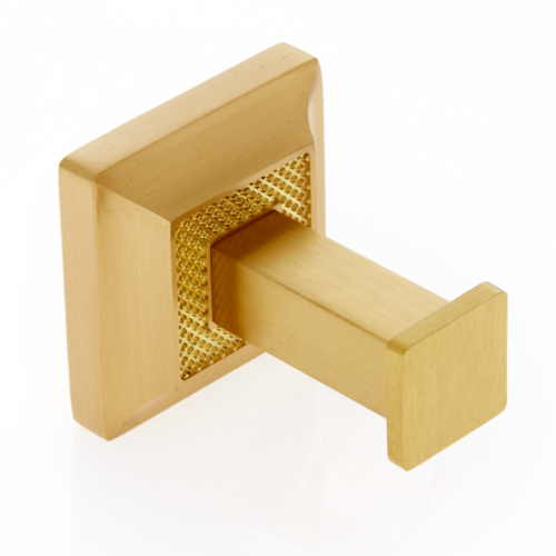 JVJ 25707 Luster Series Satin Brass Robe Hook - Solid Brass Composition