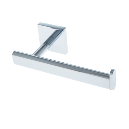 JVJ 26205 Messina Polished Chrome Squared Euro Paper Holder, Zinc Stainless Steel