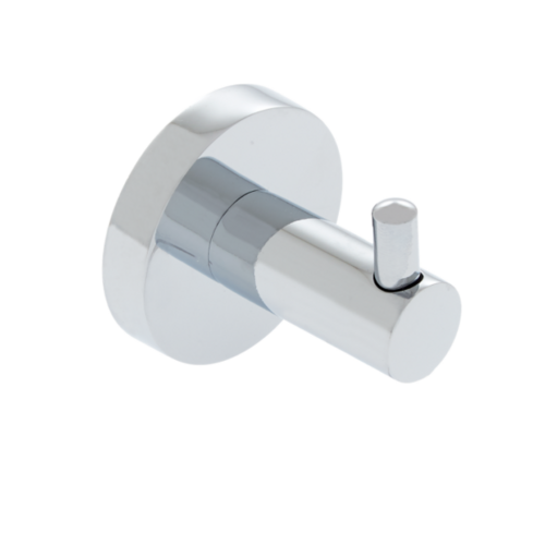 JVJ 27007 Murcia Series Polished Chrome Robe Hook, Zinc Composition