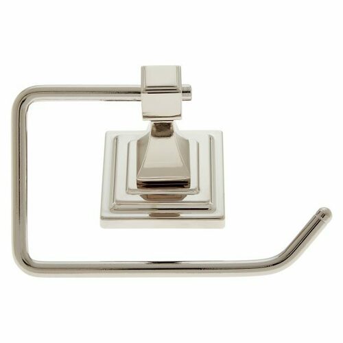 JVJ 28305 Gradus Polished Nickel Euro Paper Holder, Zamac Composition