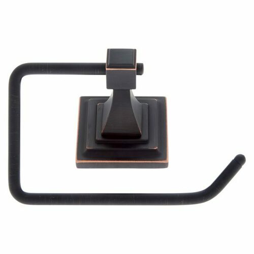 JVJ 28405 Gradus Series Euro Paper Holder, Oil Rubbed Bronze Finish, Zamac Composition