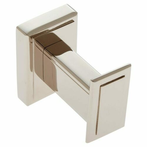 JVJ 29007 Tahoe Series Polished Nickel Robe Hook, Solid Brass