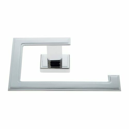 JVJ 29205 Tahoe Series Chrome Euro Paper Holder, Solid Brass