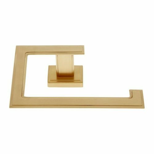 JVJ 29405 Tahoe Series Satin Brass Euro Paper Holder - Solid Brass