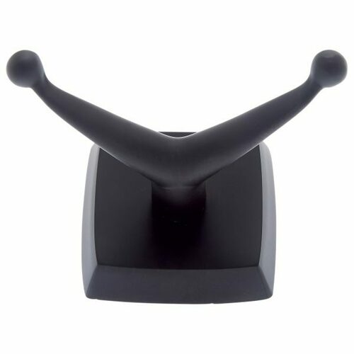 JVJ 29607 Serene Series Matte Black Solid Brass Robe Hook