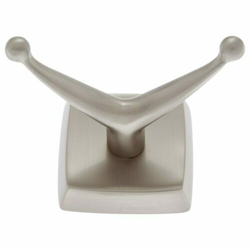 JVJ 29707 Serene Satin Nickel Robe Hook, Solid Brass Composition