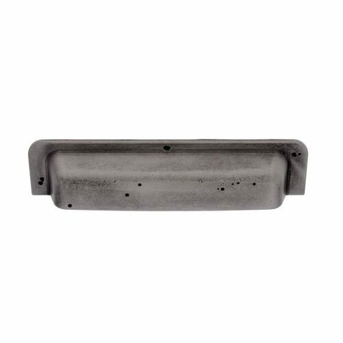 JVJ 40813 Bedrock Rustic Nickel 160mm Square Cup Pull, Zamac