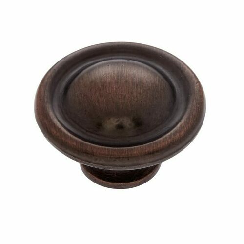 JVJ 46112 Vintage Collection Old World Bronze 1.5 Large Dome Knob, Zamac