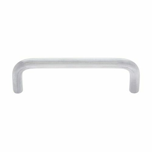 JVJ 49539 Vintage Satin Chrome 3-1/2 c/c Wire Pull, Zamac Composition