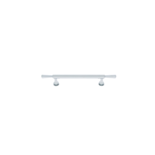 JVJ 52316 Manior Collection Polished Nickel 128mm Solid Brass Pull