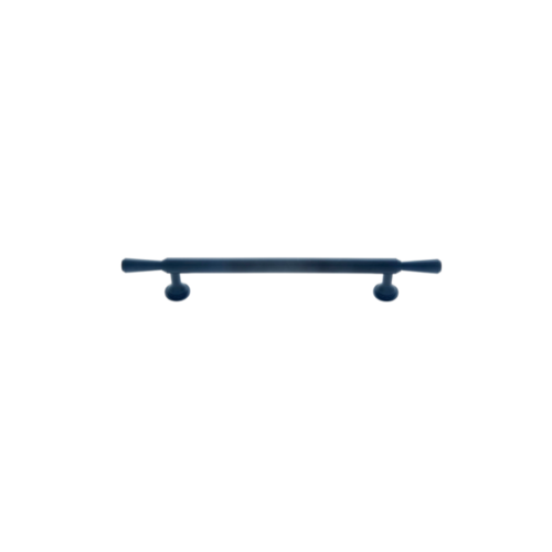 JVJ 52414 Manior Collection Matte Black 160mm Solid Brass Pull