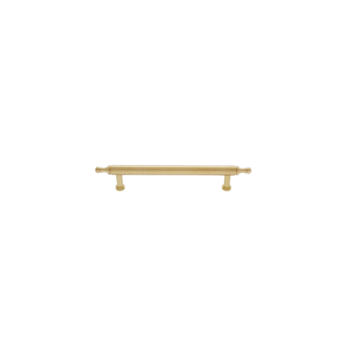 JVJ 53304 Chalet Collection Satin Brass 128mm Pull, Solid Brass