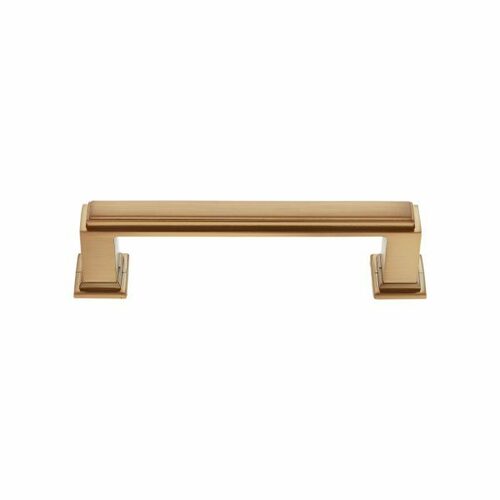 JVJ 54604 Marquee Satin Brass 96mm Transitional Pull, Zamac Composition