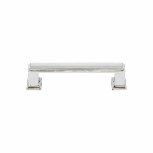JVJ 54616 Marquee Collection Polished Nickel 96mm Transitional Pull, Zamac