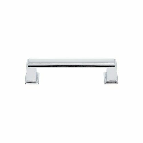 JVJ 54626 Marquee Collection 96mm Polished Chrome Transitional Pull - Zamac