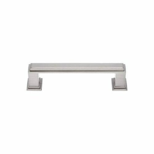 JVJ 54646 Marquee Satin Nickel 96mm Transitional Pull, Zamac Composition