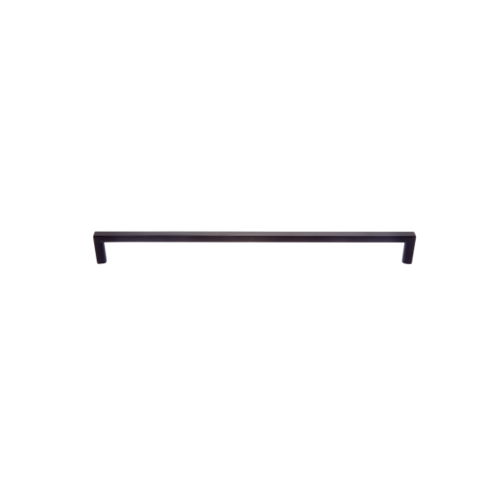 JVJ 75814 Minimalista Matte Black 256mm Squared Ultra Thin Pull - Zamac