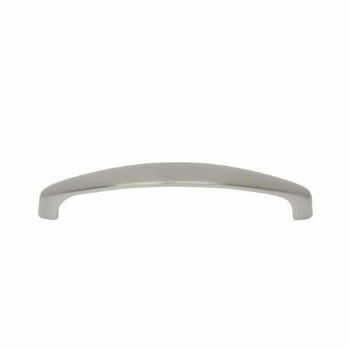 JVJ 77346 Teres Collection Satin Nickel 128mm Slim Bowed Pull, Zamac Composition