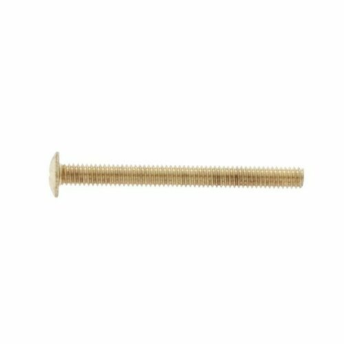 JVJ 78175 Polished Brass 8/32 x 1-3/4 Machine Screw (500 Count), Zamac