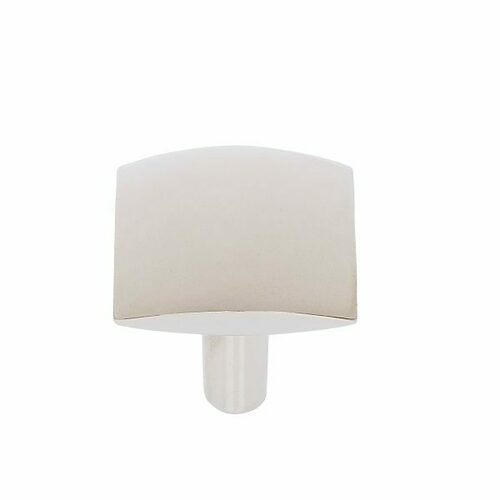JVJ 78616 Teres Collection Polished Nickel 32mm Dropped Knob, Zamac Composition