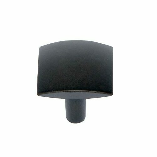 JVJ 78620 Teres Collection 32mm Oil Rubbed Bronze Dropped Knob, Zamac Composition