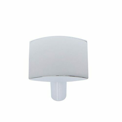 JVJ 78626 Teres Collection Polished Chrome 32mm Drooped Knob, Zamac