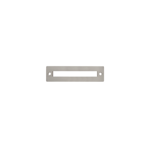 JVJ 79346 Mod Plate Satin Nickel 96mm Squared Back Plate, Zamac Composition