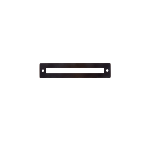 JVJ 79414 Mod Plate Collection Matte Black 128mm Squared Back Plate, Zamac