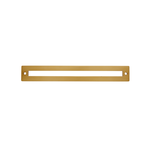 JVJ 79604 Mod Plate Satin Brass 192mm c/c Squared Back Plate, Zamac Composition