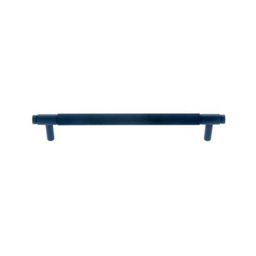 JVJ 80914 Knurled Collection Matte Black 160mm Brass Pull