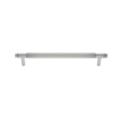 JVJ 80946 Knurled Collection Satin Nickel 160mm Pull, Brass Composition