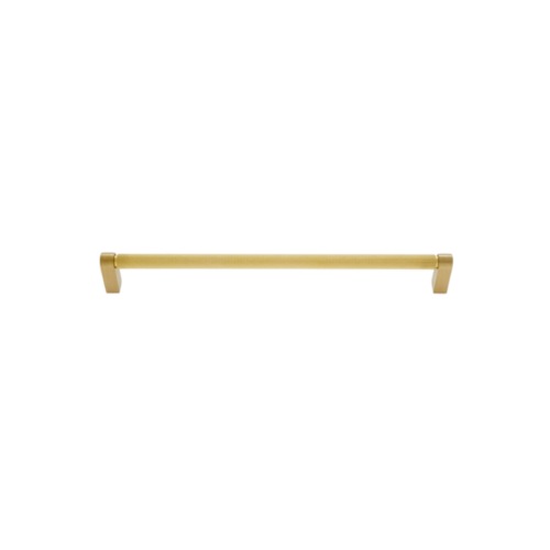 JVJ 81704 Knurled Collection Satin Brass 256mm Pull - 3-Piece Set