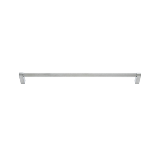 JVJ 81846 Knurled Collection Satin Nickel 320mm 3-Piece Brass Pull