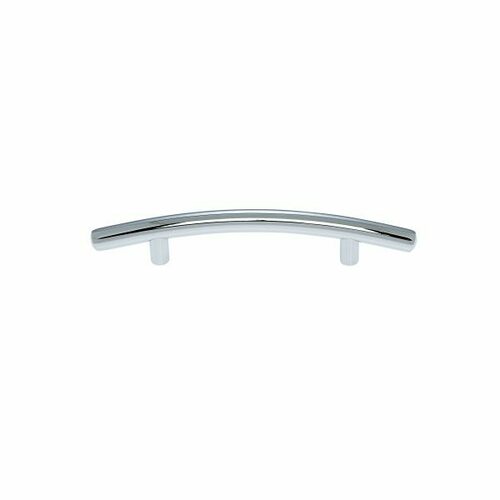 JVJ 87426 Aster Collection 96mm Polished Chrome Round Bowed Pull, Steel