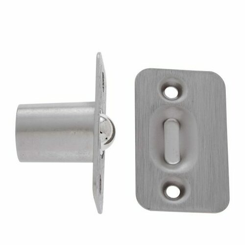 JVJ 90246 Satin Nickel 7/8 Radius Corner Ball Catch, Poly-Bagged, Steel