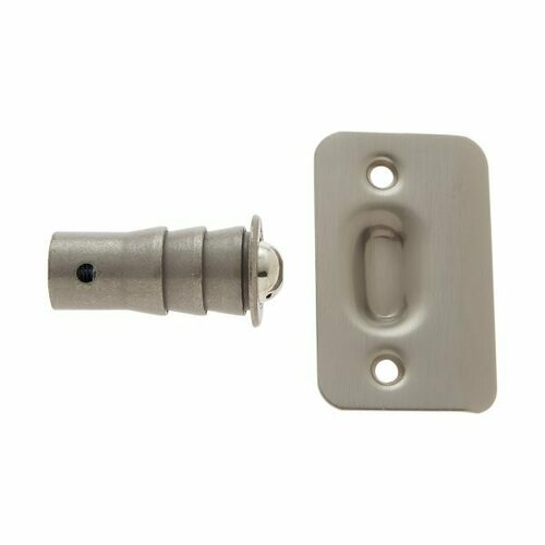 JVJ 90646 Satin Nickel 5/8 Drive In Ball Catch (Poly-Bagged), Steel