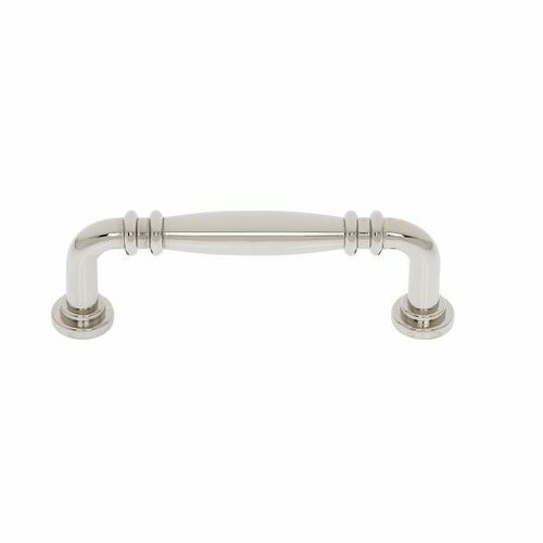 JVJ 96016 Imperial Collection Polished Nickel 96mm Knuckle Pull, Zamac