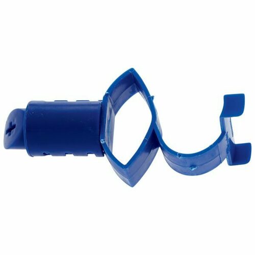 JVJ MXJ01240 Blue Thing Temporary Door Latch Guard - Polyethylene (Bulk Only)