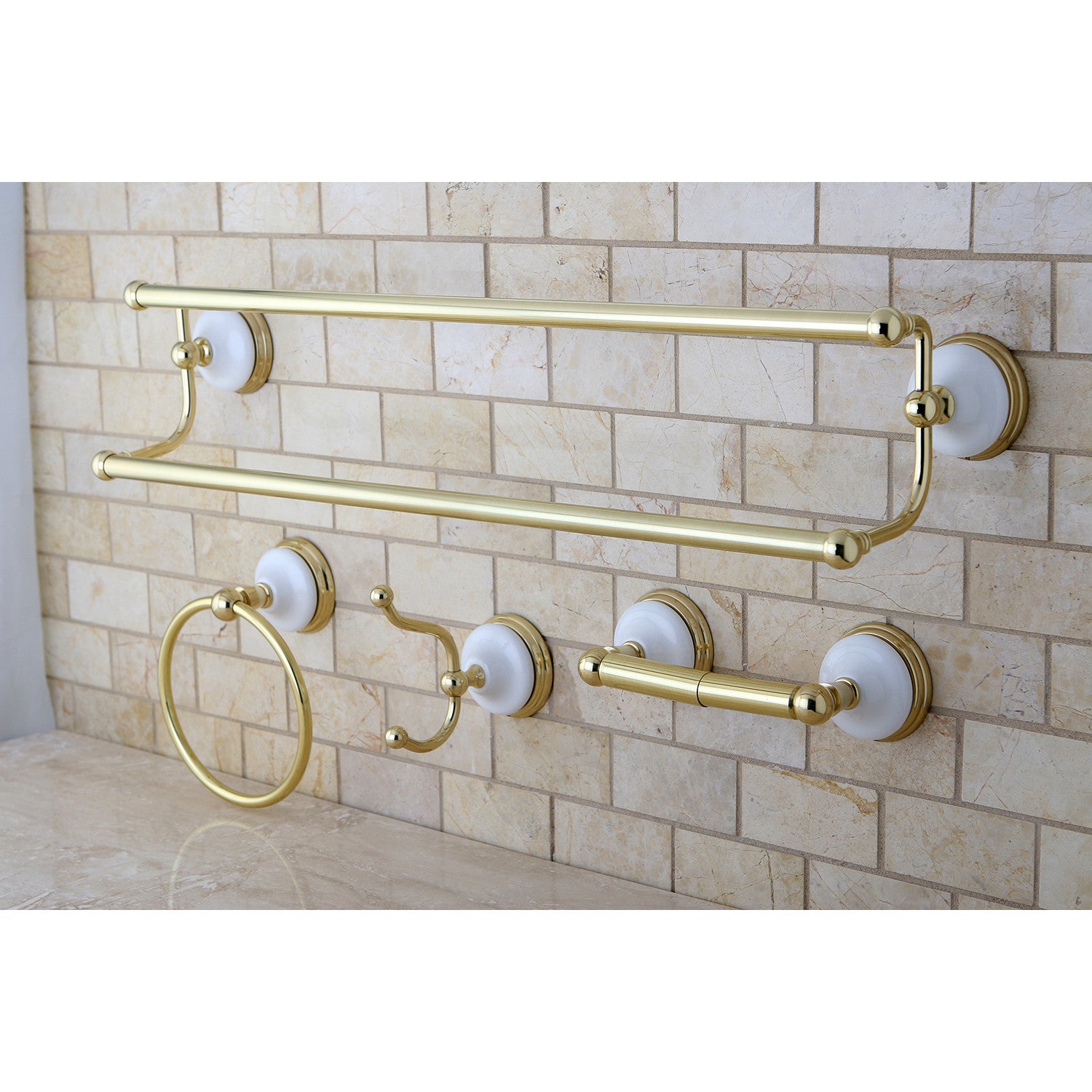 Kingston Brass Victorian Towel Bar - Thumbnail 3
