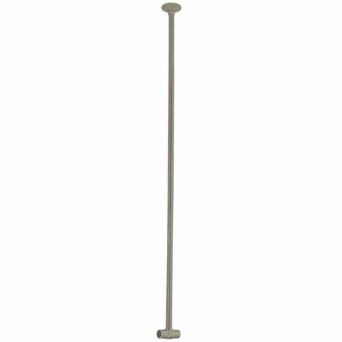 Kingston Brass ABT1042-8 Brushed Nickel Shower Curtain Rail Support