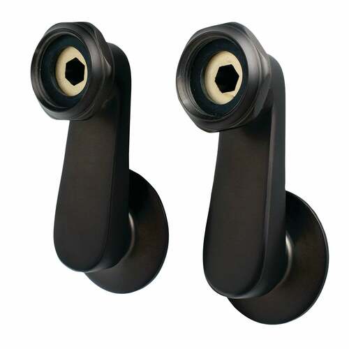 Kingston Brass AE3SE5 Aqua Vintage Oil Rubbed Bronze Swivel Elbows for Tub Faucet