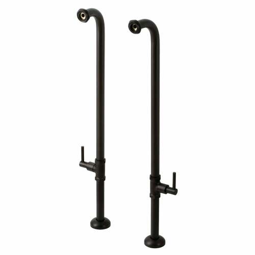 Kingston Brass AE810S5DL Concord Oil Rubbed Bronze Freestanding Tub Supply Line