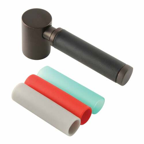 Kingston Brass AEDKL5 Kaiser Brass Lever Handle with Neoprene Sleeve, Oil Rubbed Bronze