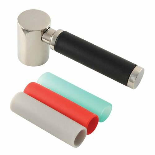 Kingston Brass AEDKL6 Kaiser Polished Nickel Brass Lever Handle with Neoprene Sleeve