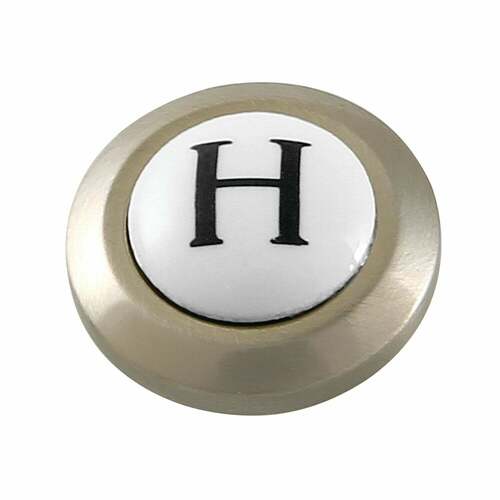 Kingston Brass AEHICX8H Brushed Nickel Hot Handle Index Button