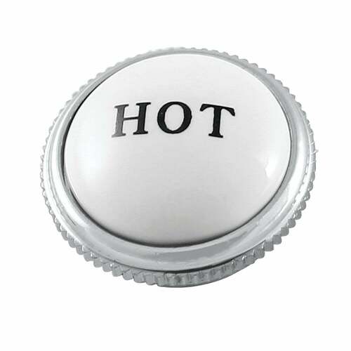 Kingston Brass AEHIMX1H Polished Chrome Hot Handle Index Button