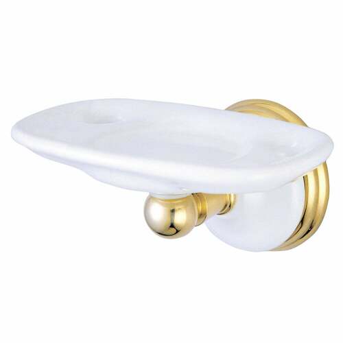 Kingston Brass BA1116PB Victorian Toothbrush Tumbler Holder, Polished Brass