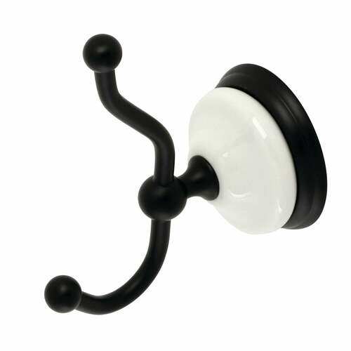 Kingston Brass BA1117MB Victorian Matte Black Robe Hook