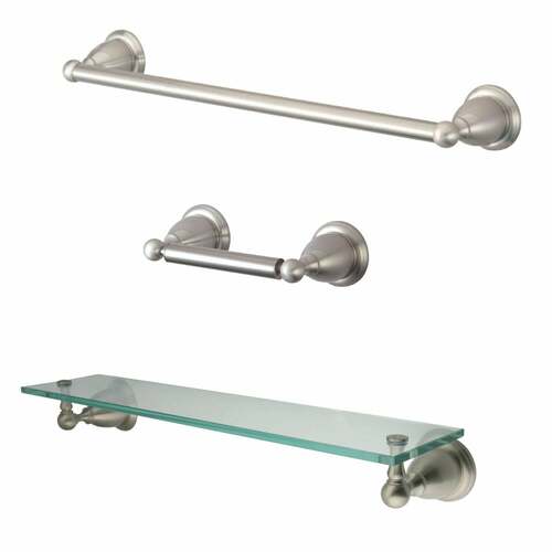 Kingston Brass BA175289SN Heritage 3-Piece 18