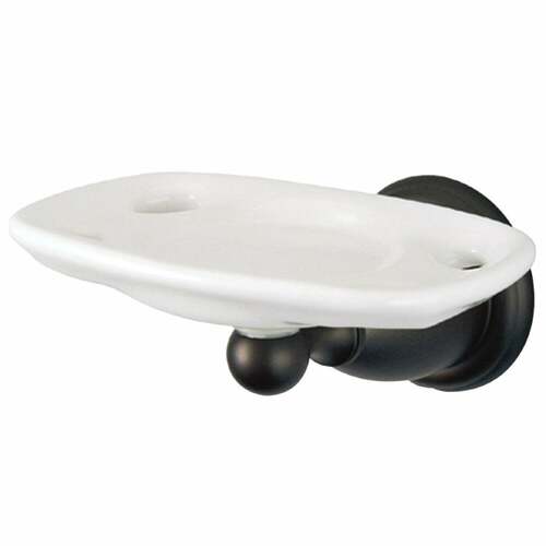 Kingston Brass BA1756ORB Heritage Oil Rubbed Bronze Toothbrush and Tumbler Holder